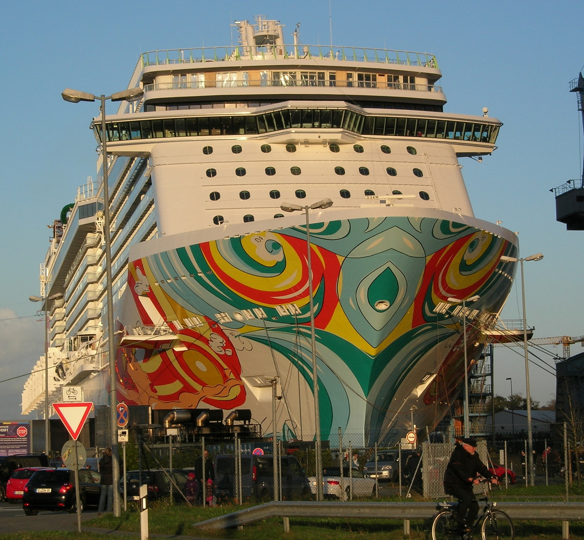 Die Norwegian Getaway, Meyer-Werft Papenburg