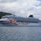 die Norwegian Sun im März vor Jamaika