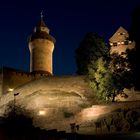 Die Nürnberger Burg bei Nacht