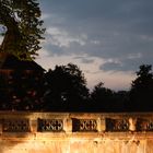 Die nürnberger Maxbrücke bei Nacht