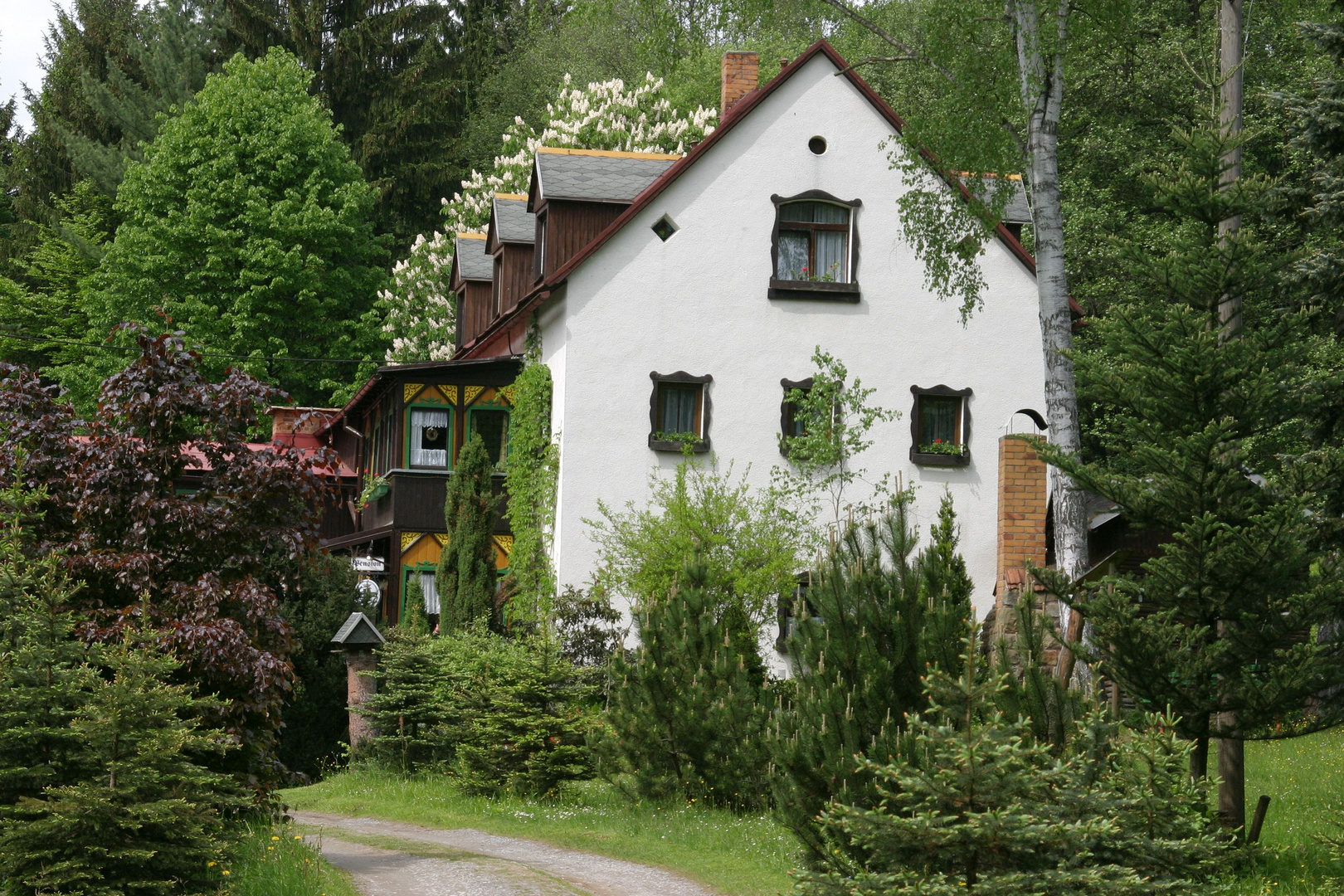 Die Obere Mühle bei Hinterhermsdorf