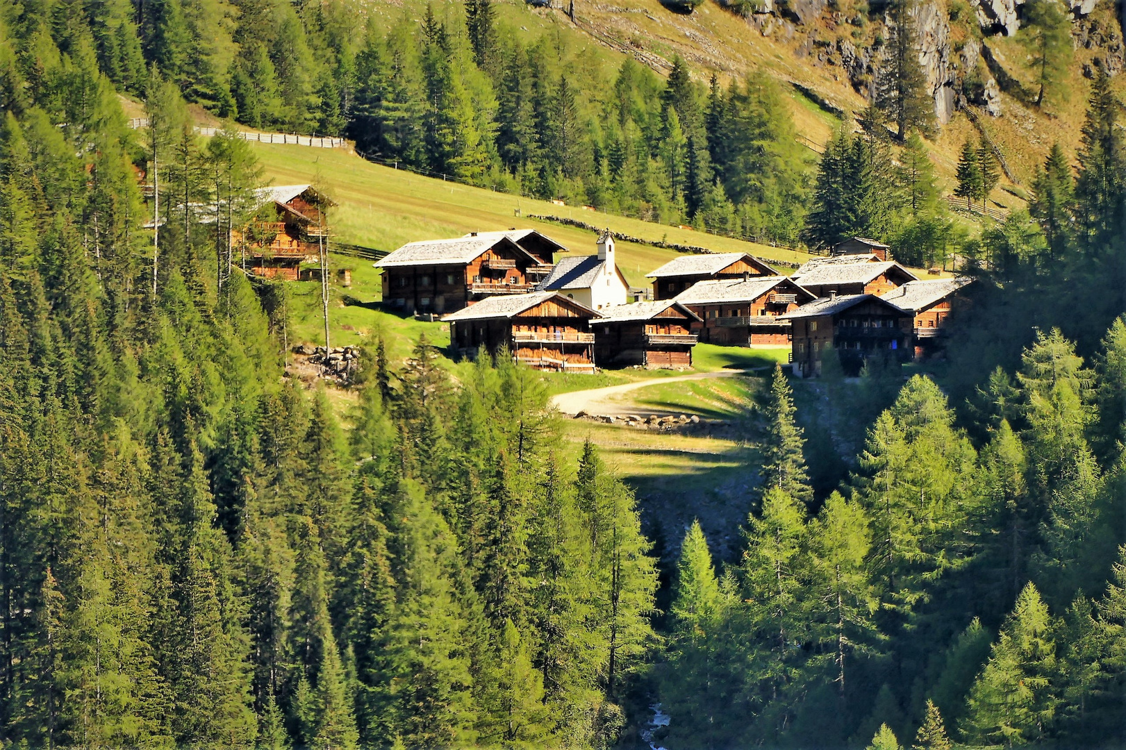 Die Oberstalleralm steht wie Dazumal 