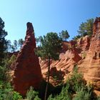 Die Ockerfelsen von Roussillon