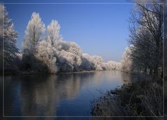 Die Oker am Südsee in Braunschweig