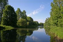 Die Oker am Südsee in Braunschweig II