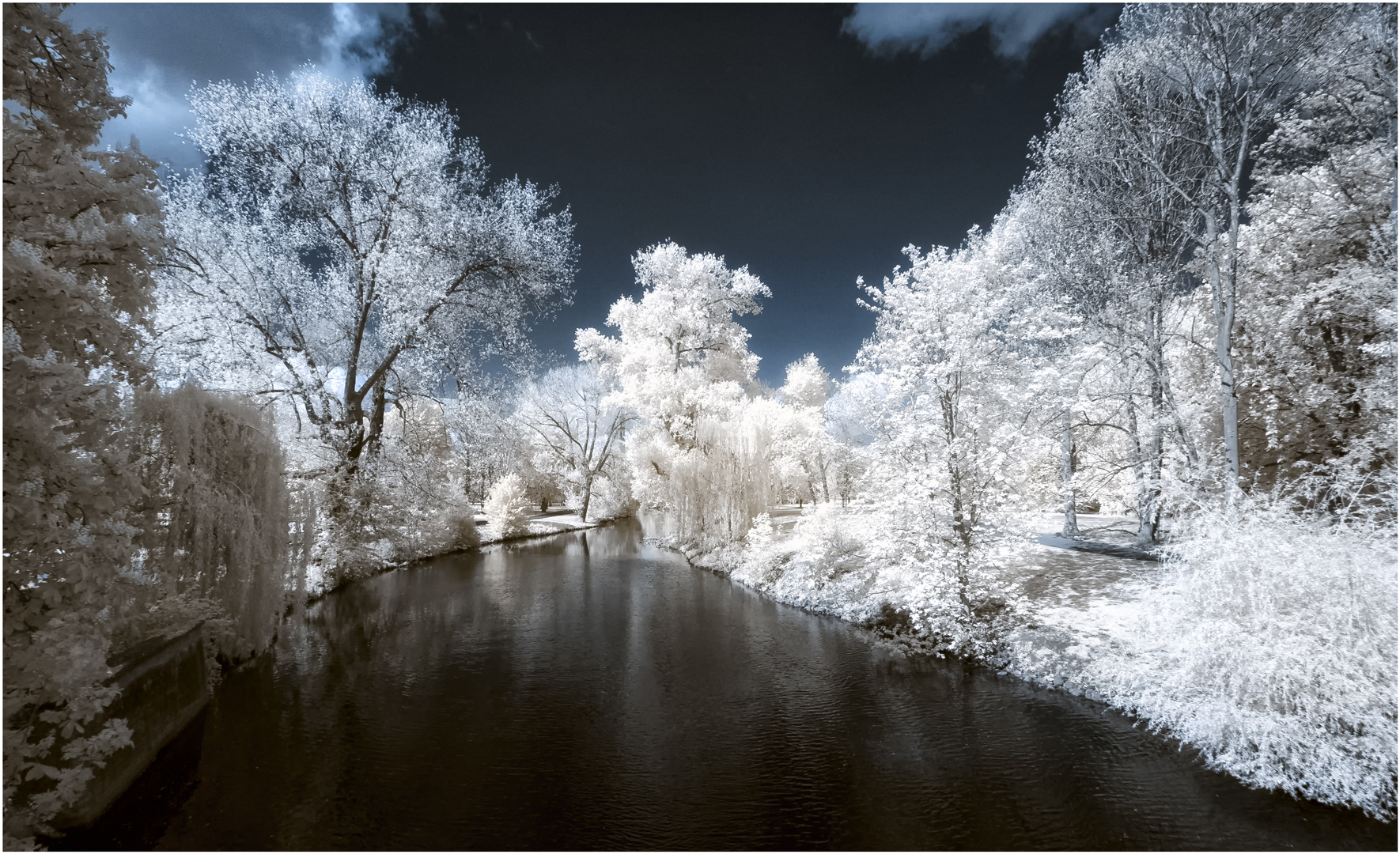 Die Oker im Bürgerpark