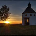 Die Oktober-Sonne verabschiedet sich