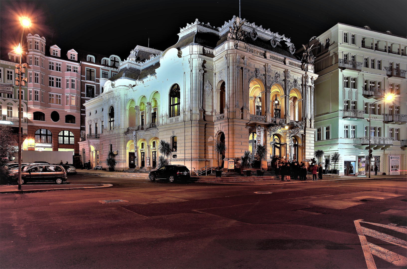 die Oper in Karlsbad...Karlovy Vary