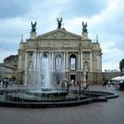 Die Oper von Lemberg/Lviv.