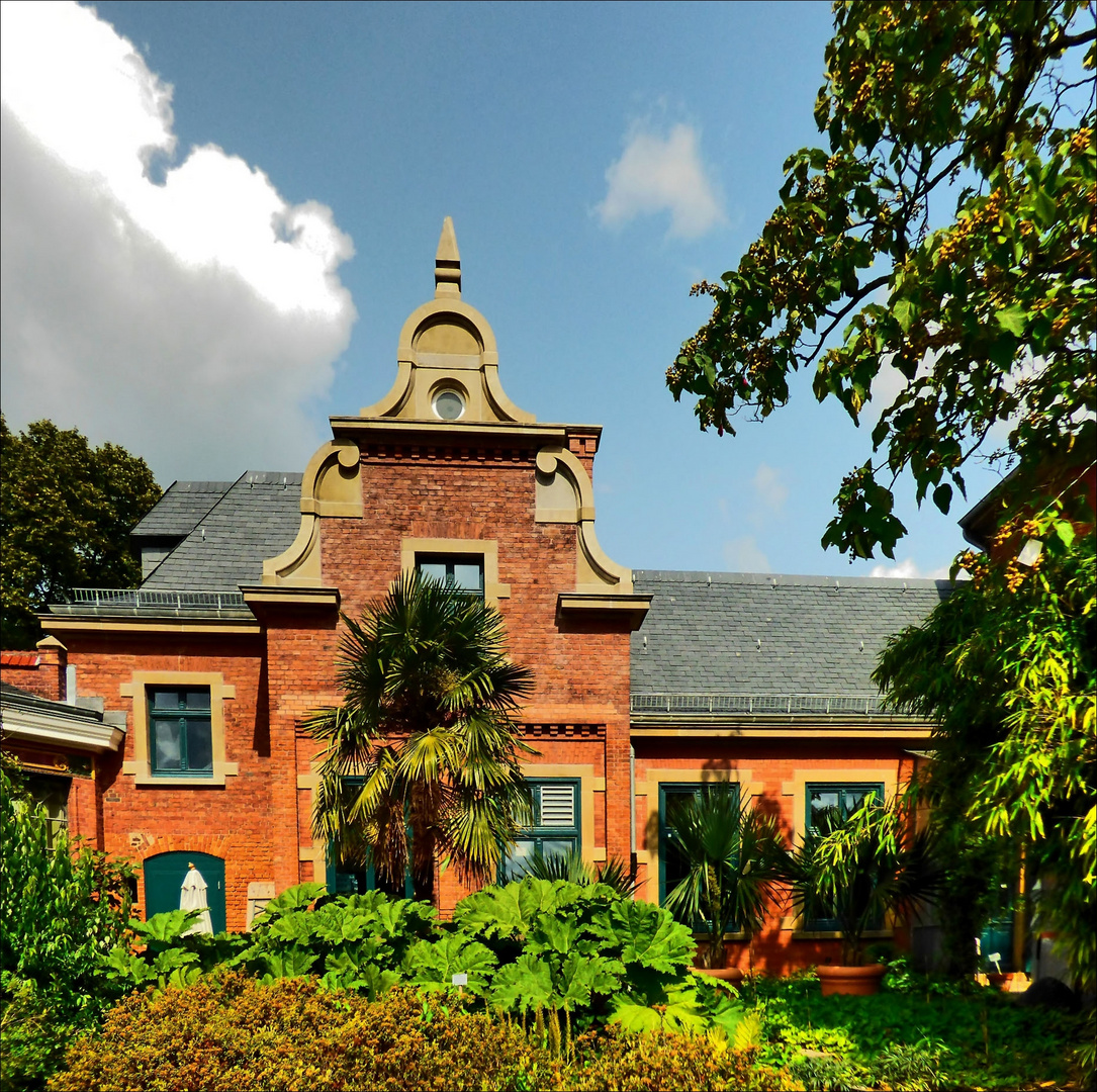 Die Orangerie im Botan. Garten Wuppertal