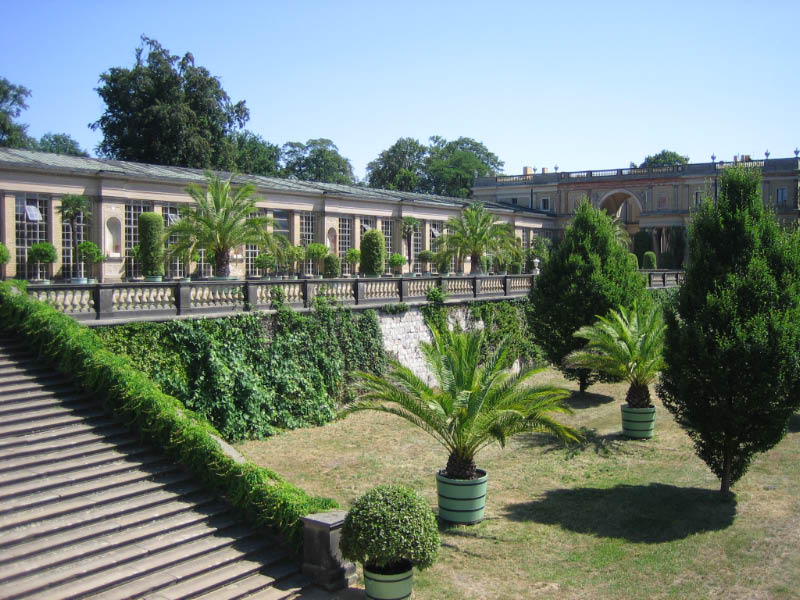 Die Orangerie im Park Sanssouci