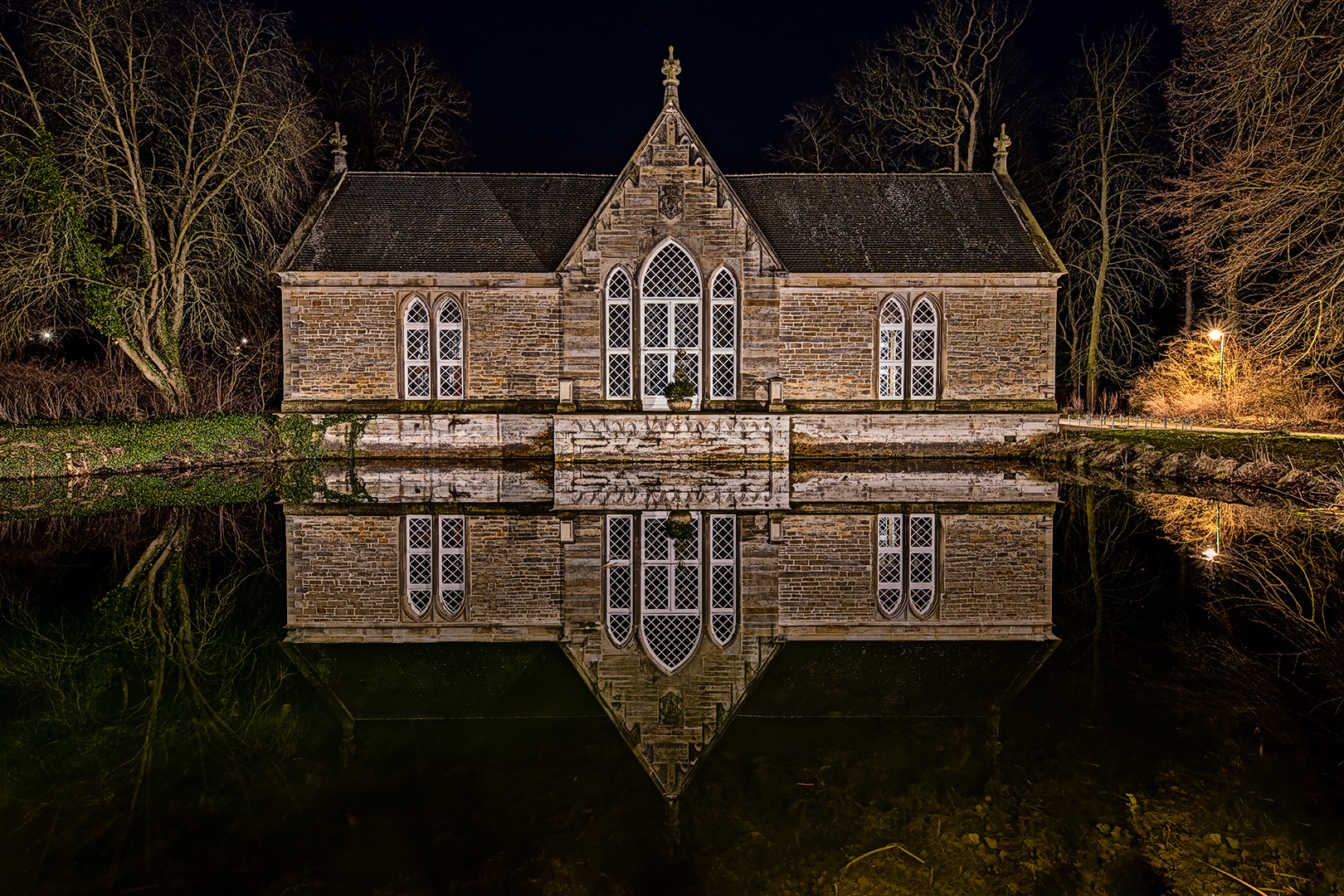 Die Orangerie im Schloßpark Harbke...