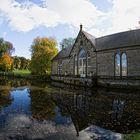 Die Orangerie im schönen Herbst