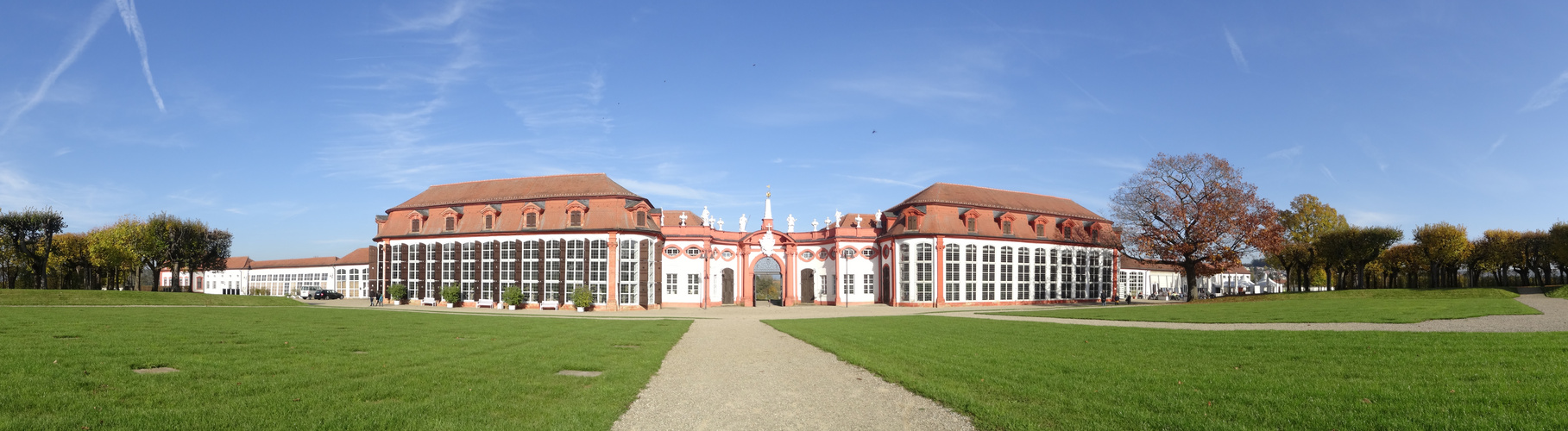 Die Orangerie von Schloss Seehof