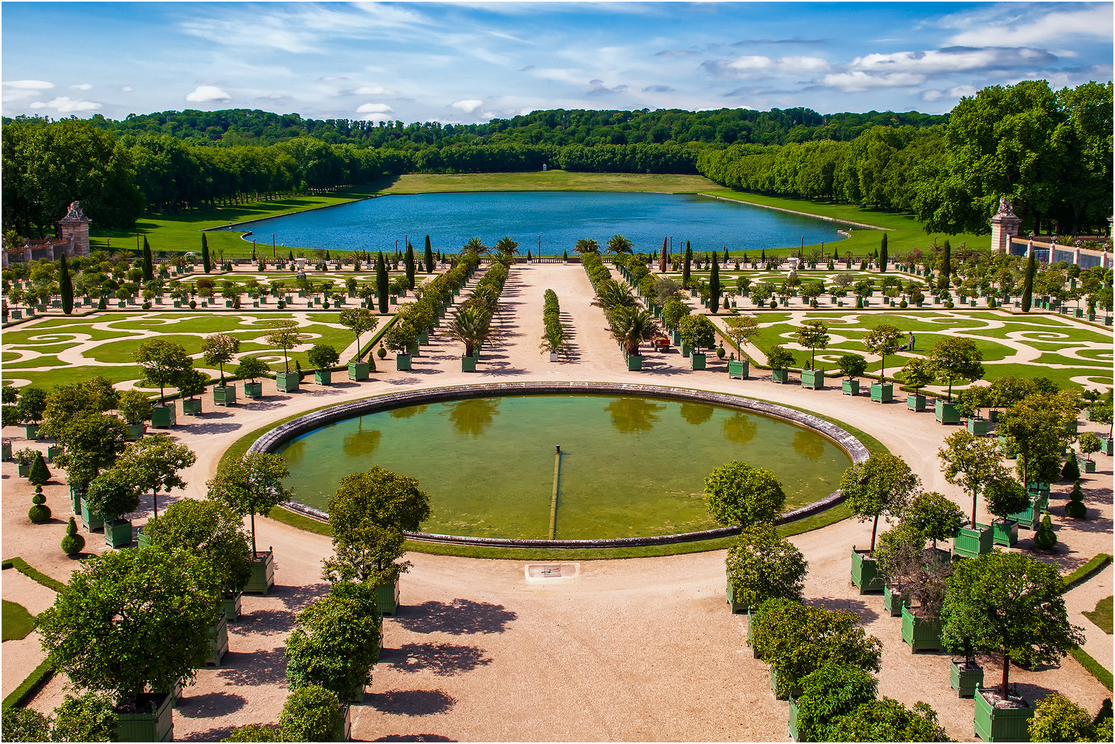 Die Orangerie von Versailles in Paris