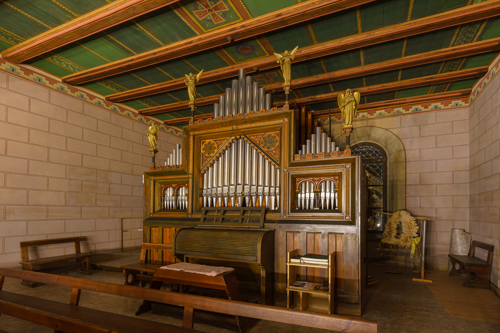 Die Orgel der Benzingeröder Dorfkirche