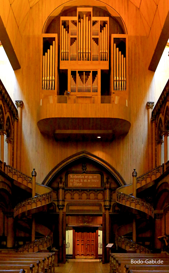 Die Orgel der Chapelle Notre Dame de Sacre Coeur