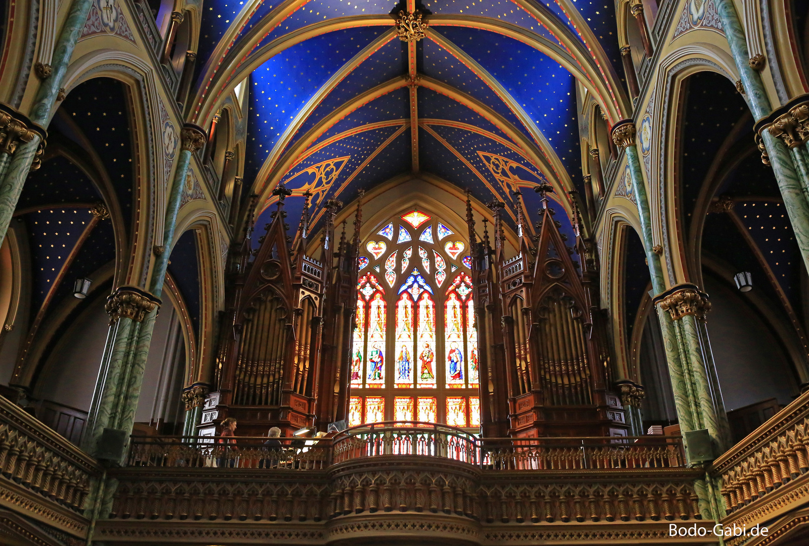 Die Orgel der Kathedralbasilika Notre Dame 