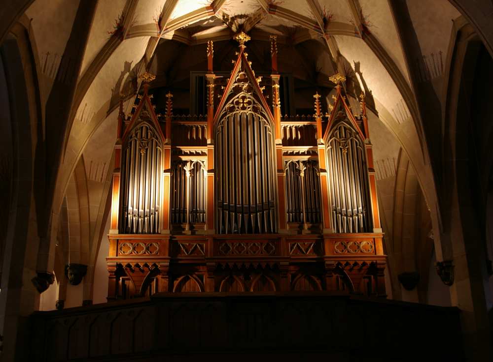 Die Orgel der Kirche