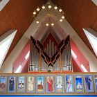 Die Orgel der Kirche in Hammerfest