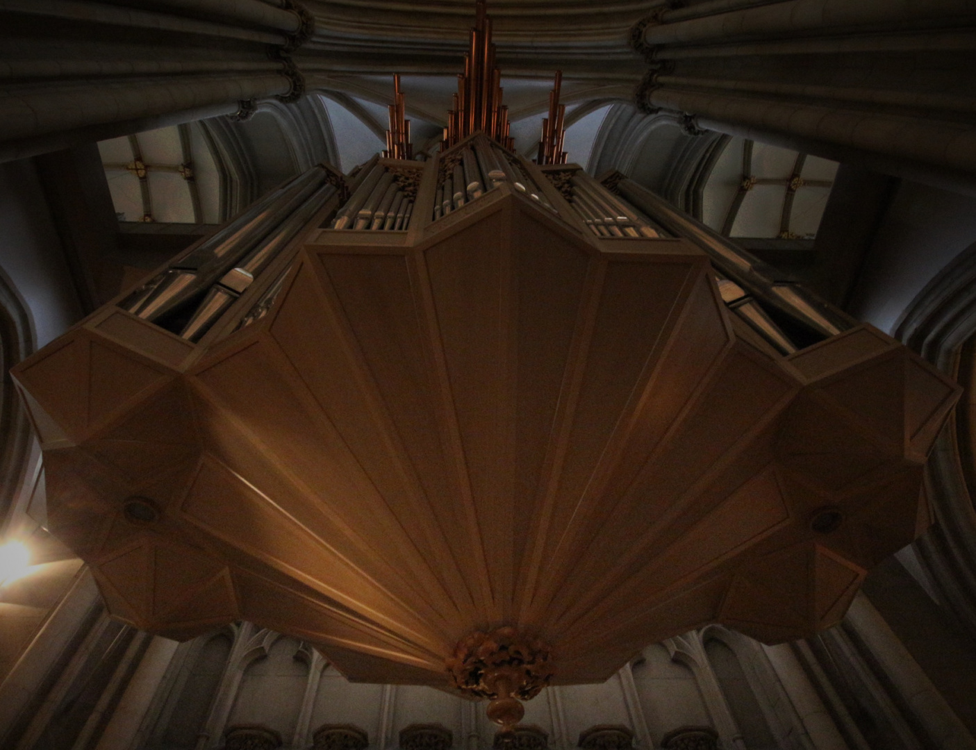 Die Orgel der lambertikirche in Münster 