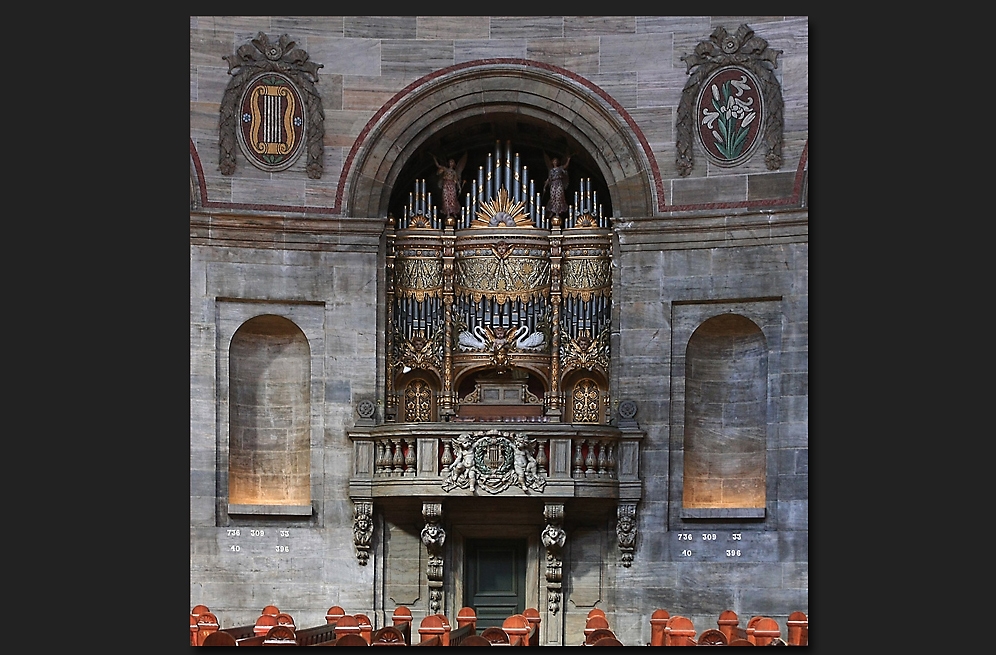 Die Orgel der Marmorkirche