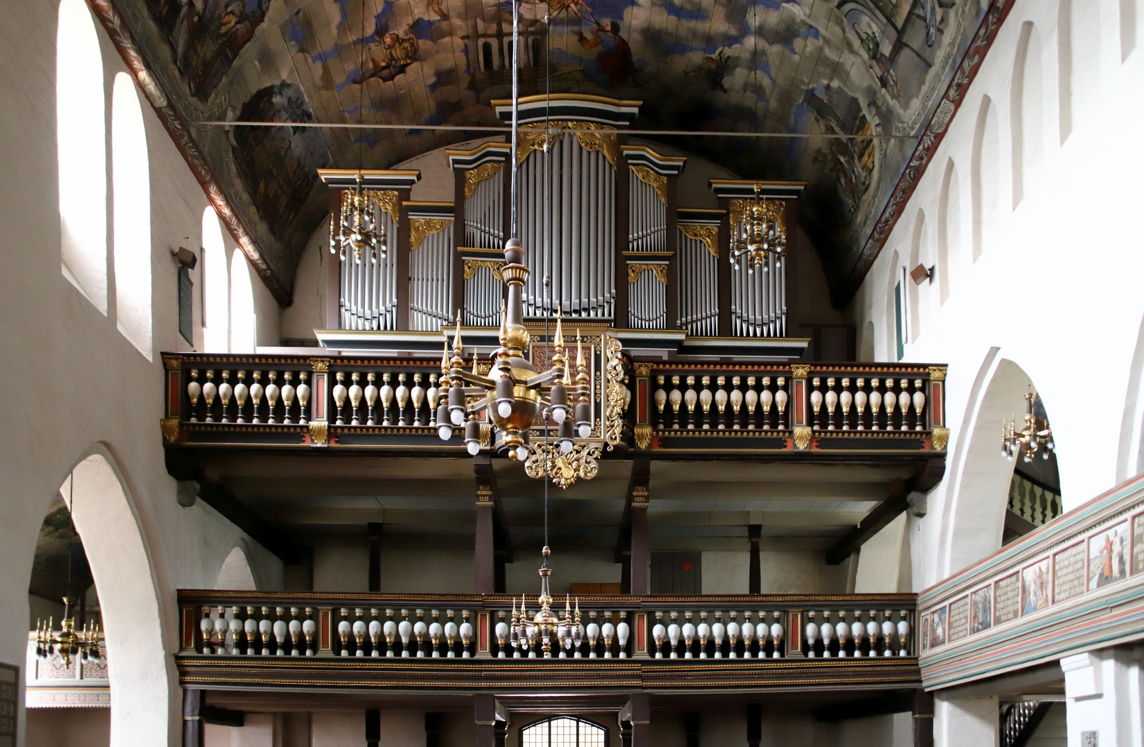 Die Orgel der Stadtkirche St.Marien in Kirchhain