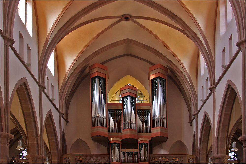 Die Orgel der Stadtkirche Waibstadt