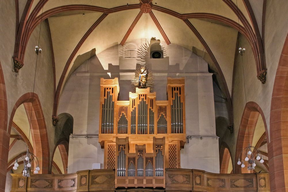 Die Orgel der Stiftskirche in Baden-Baden