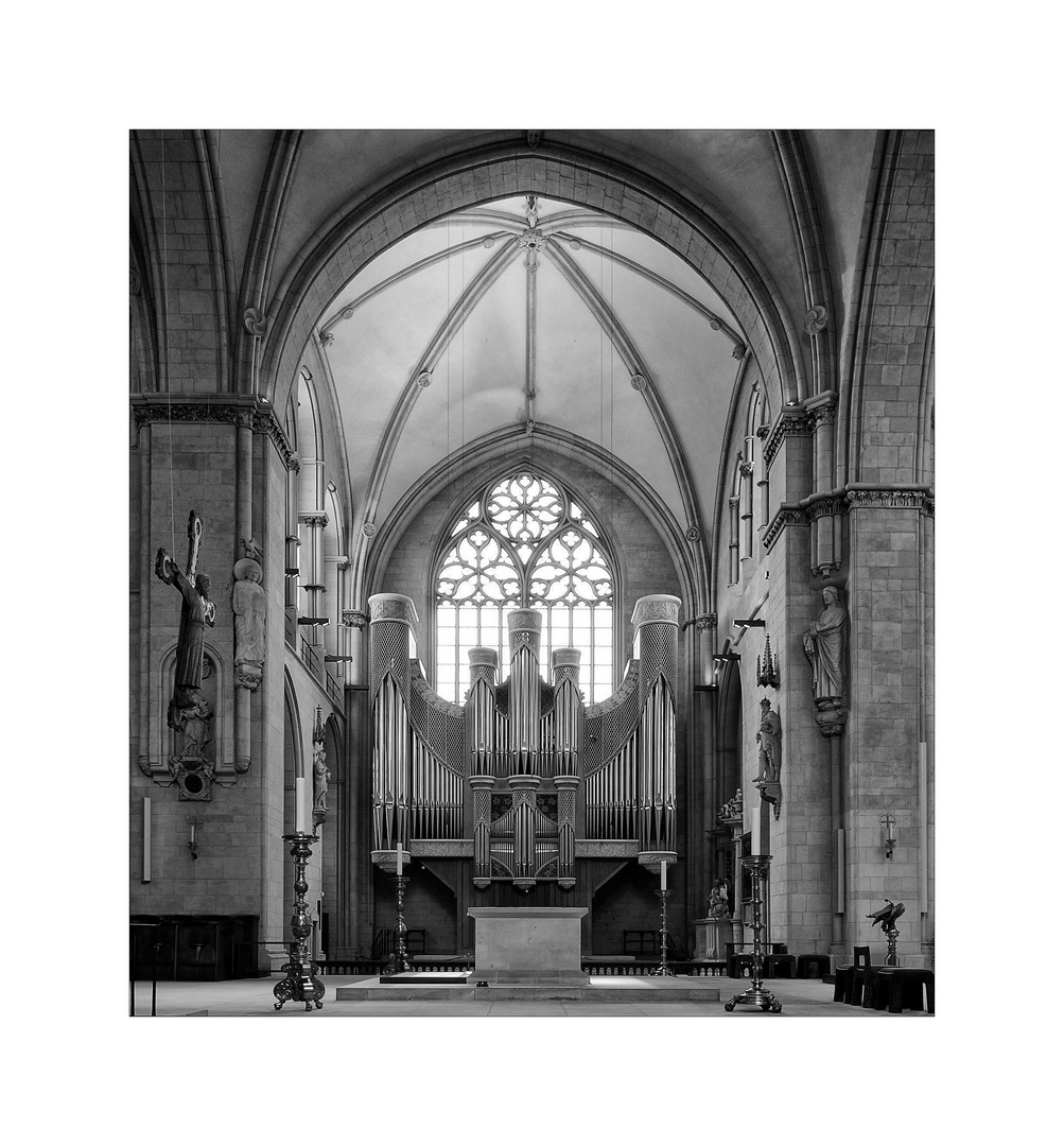 Die Orgel im Dom zu Münster