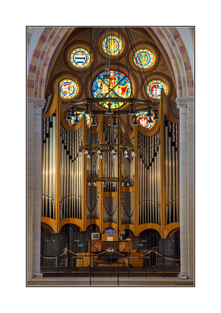 die Orgel im Limburger Dom