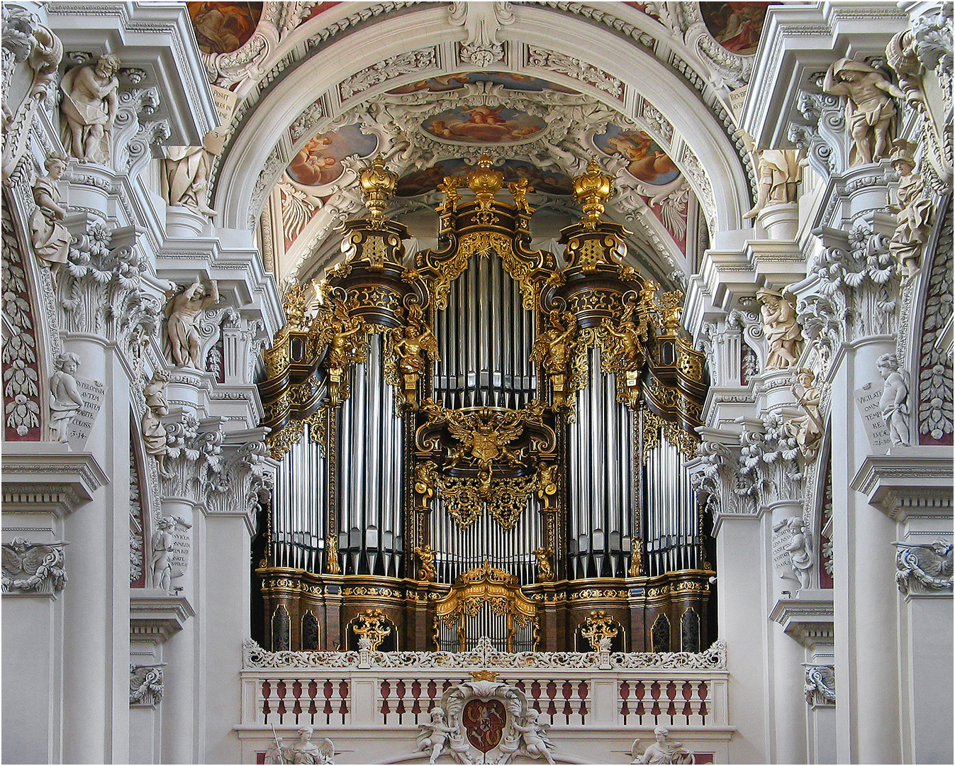 Die Orgel im Passauer Stephansdom