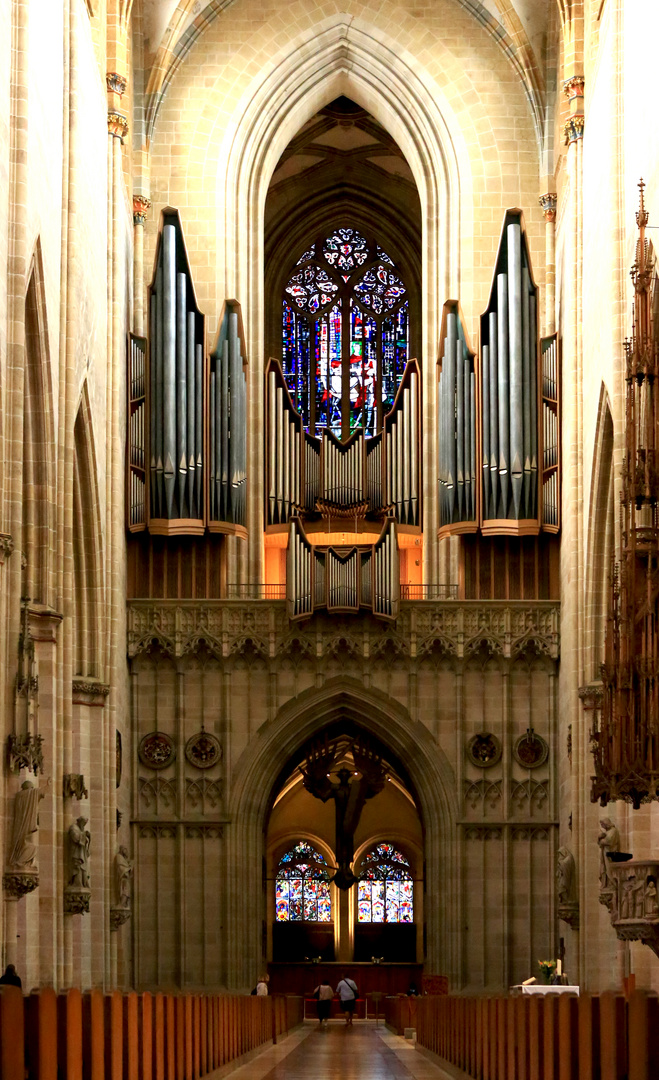 Die Orgel im Ulmer Münster