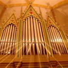 Die Orgel in der Pfarr- und Wallfahrtskirche Maria Anzbach erstrahlt