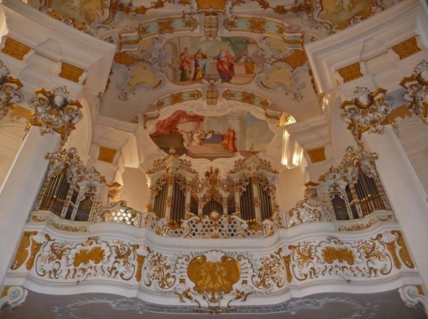 Die Orgel in der Wieskirche