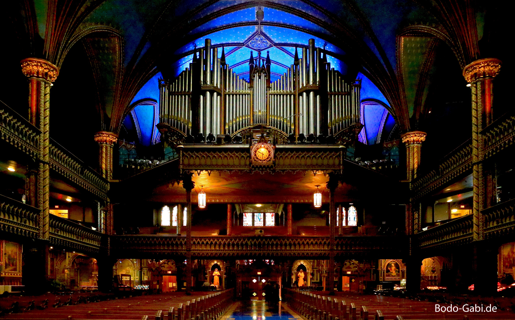 Die Orgel von Notre Dame de Montreal