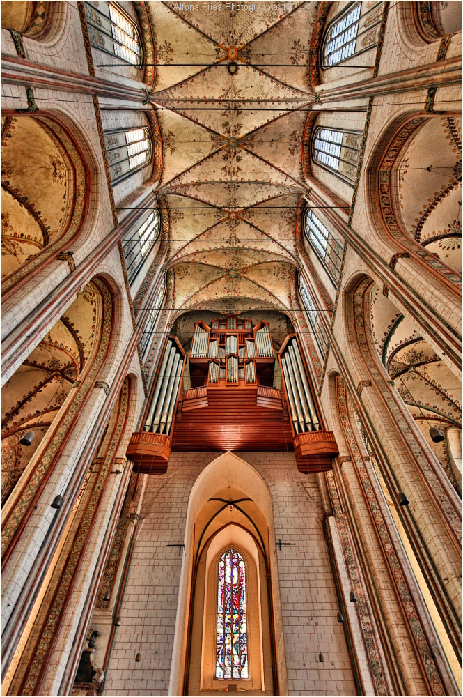 Die Orgel von St. Marien in Lübeck