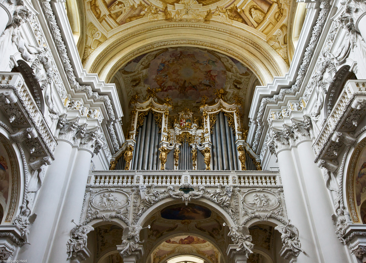 Die Orgelpfeifen v. Stift St. Florian