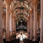 Die " Orgelseite" der Annenkirche in Annaberg- Buchholz