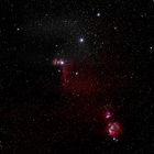 Die Orion Region mit 180 mm Brennweite