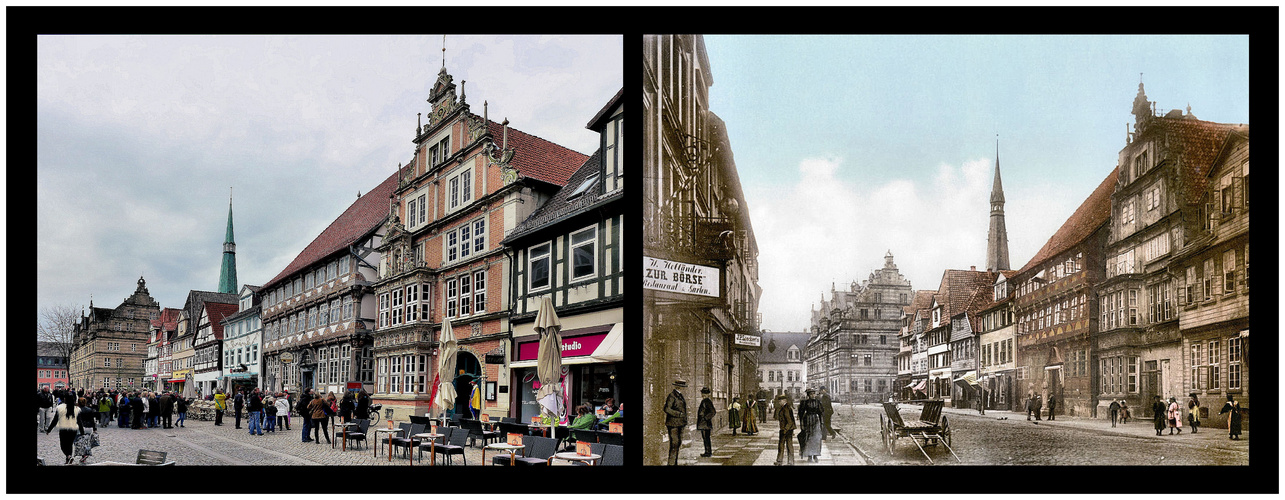 Die Osterstraße in Hameln