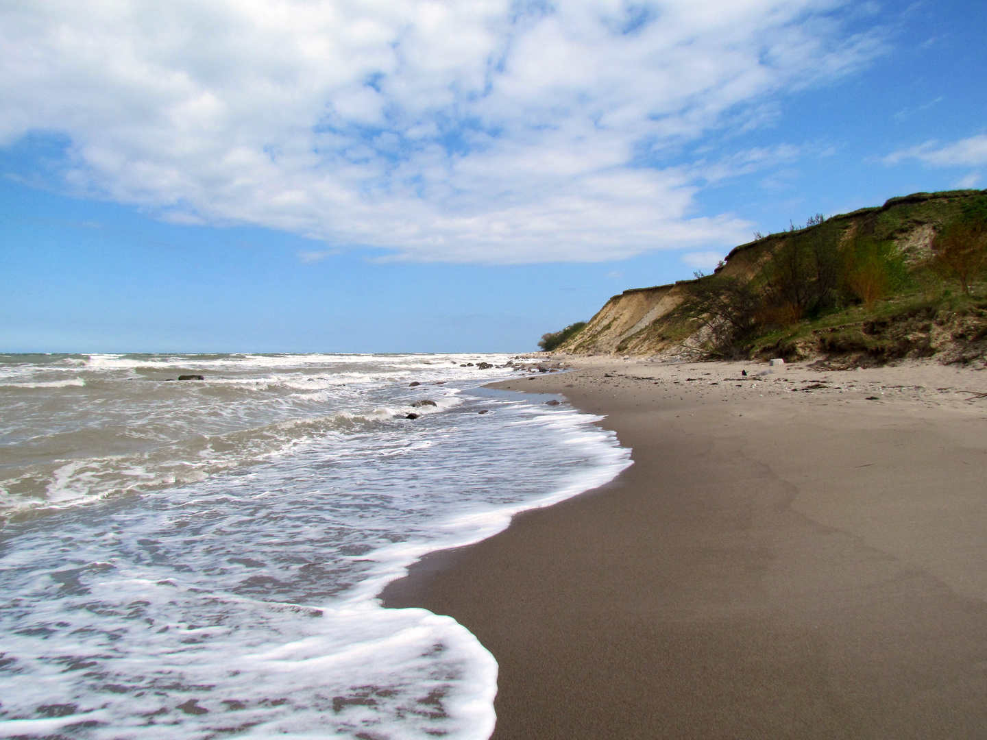 Die Ostsee am Brodtener Ufer