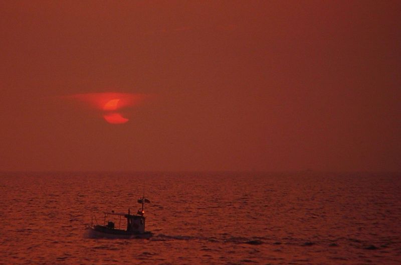 Die Ostsee, das Schiff und die Sonnenfinsternis