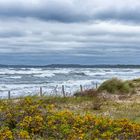 Die Ostsee gestern zwischen Mukran und Prora/Binz...