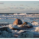 die Ostsee schäumt