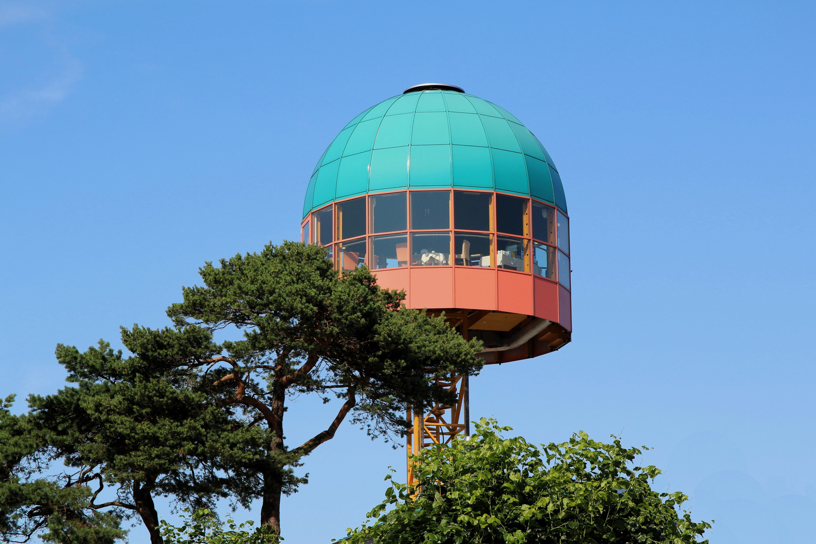 Die Ostsee von oben