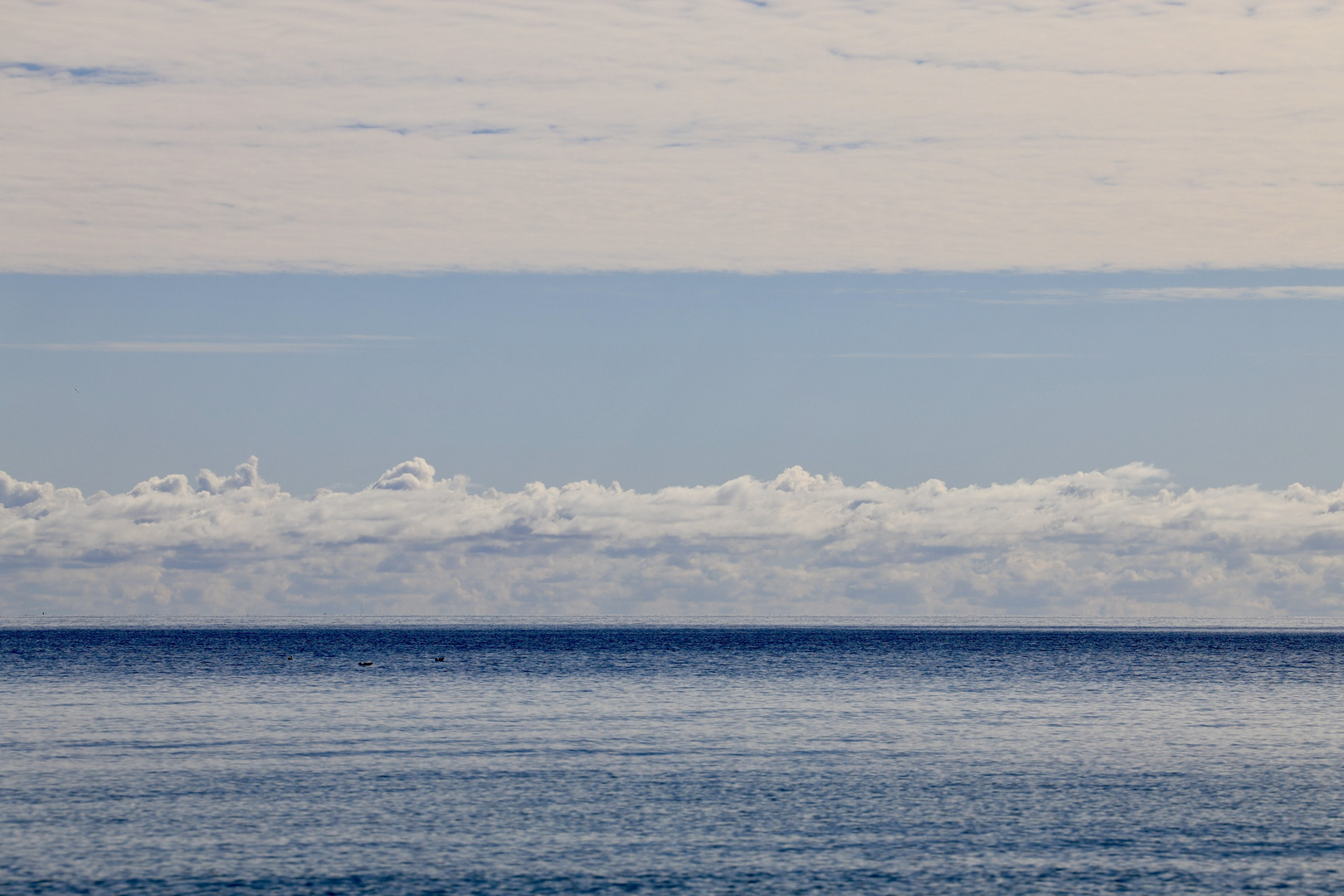 Die Ostsee vor Großenbrode ...