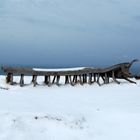 Die Ostseebank auf Hiddensee