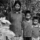 die pächterfamilie der kaffeeplantage, burma 2011