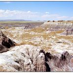 Die Painted Desert im Petrified Forest N.P. - Arizona, USA